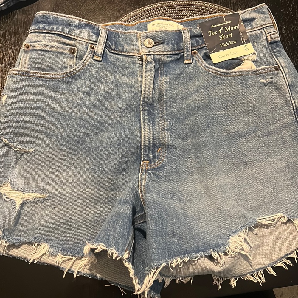 Abercrombie Curve Love Mom Short